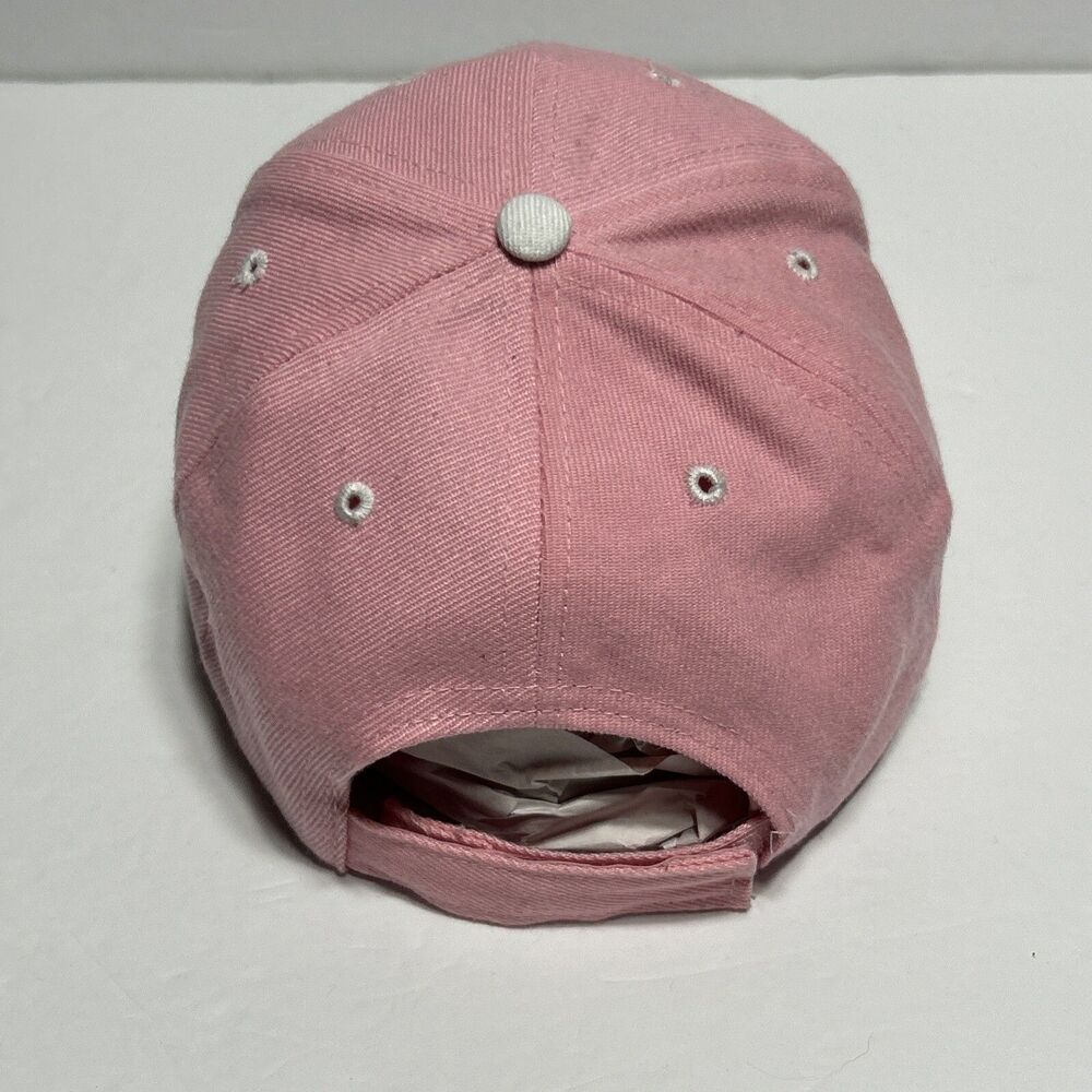 Chicago Bears Womens Pink Hat Adjustable Ball Cap Baseball Football - Picture 8 of 10